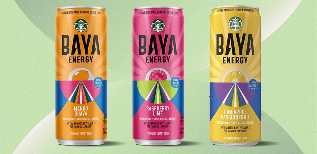 Starbucks BAYA Energy Drinks