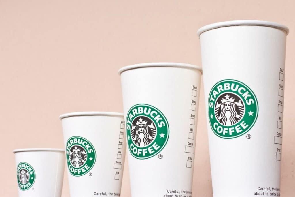 The Many Cup Sizes Of Starbucks