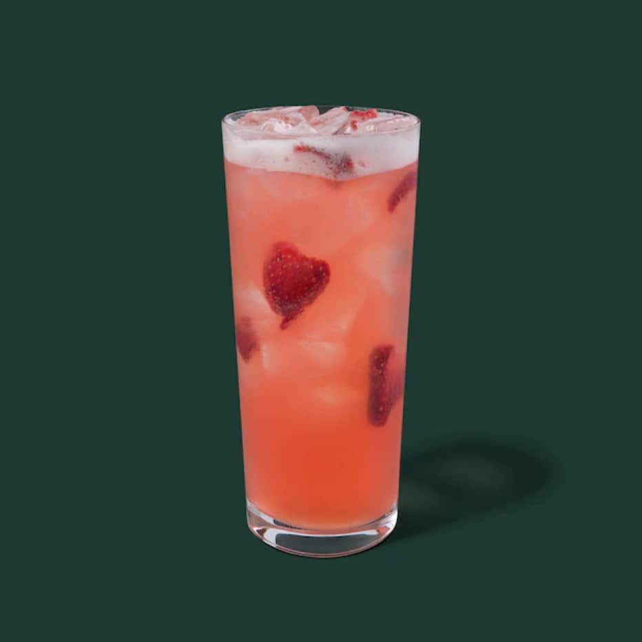 Strawberry Acai Lemonade Refresher