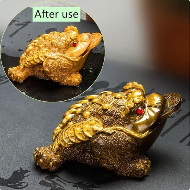 Lucky Golden Toad – Best Color-changing Tea Pet