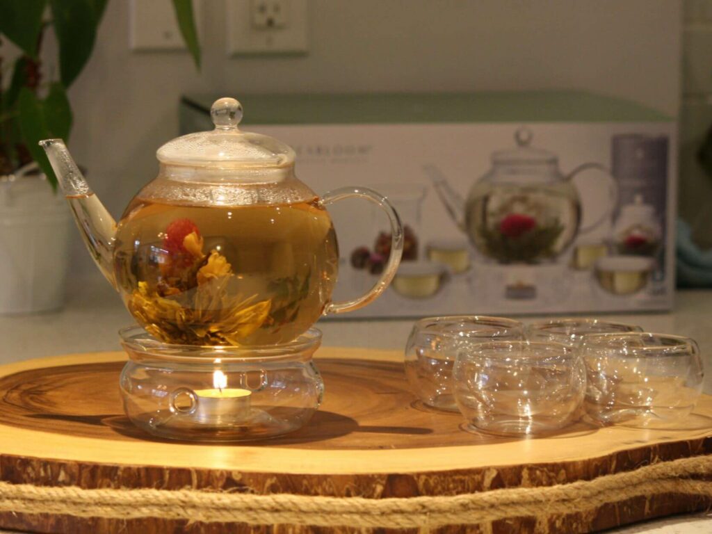 Celebration Complete Blooming Tea Set by Teabloom Review 