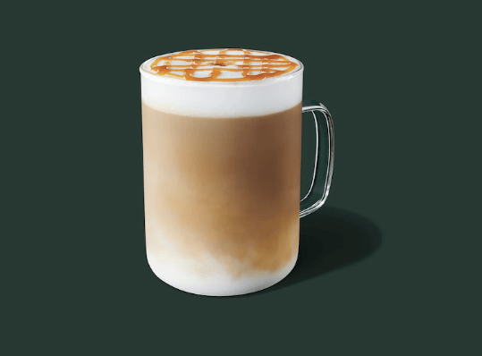 Starbucks Caramel Macchiato with Caramel Drizzle