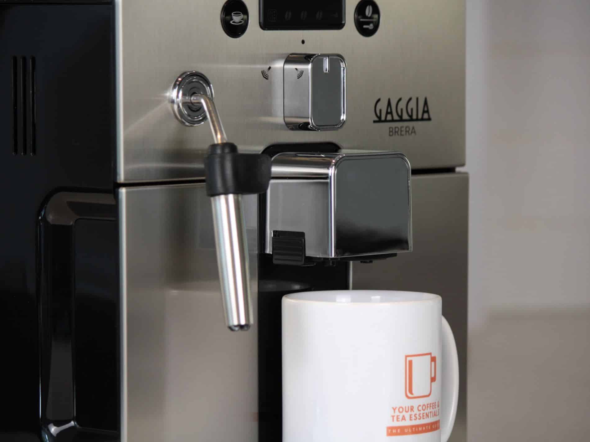 Gaggia Brera automatic espresso machine close view