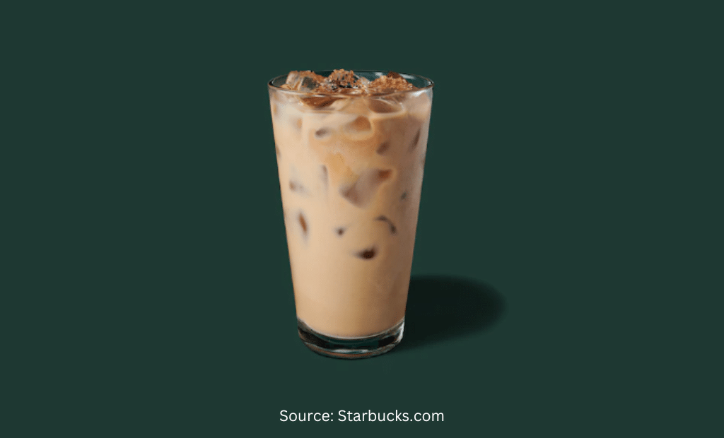 Starbucks Iced Honey Oatmilk Latte