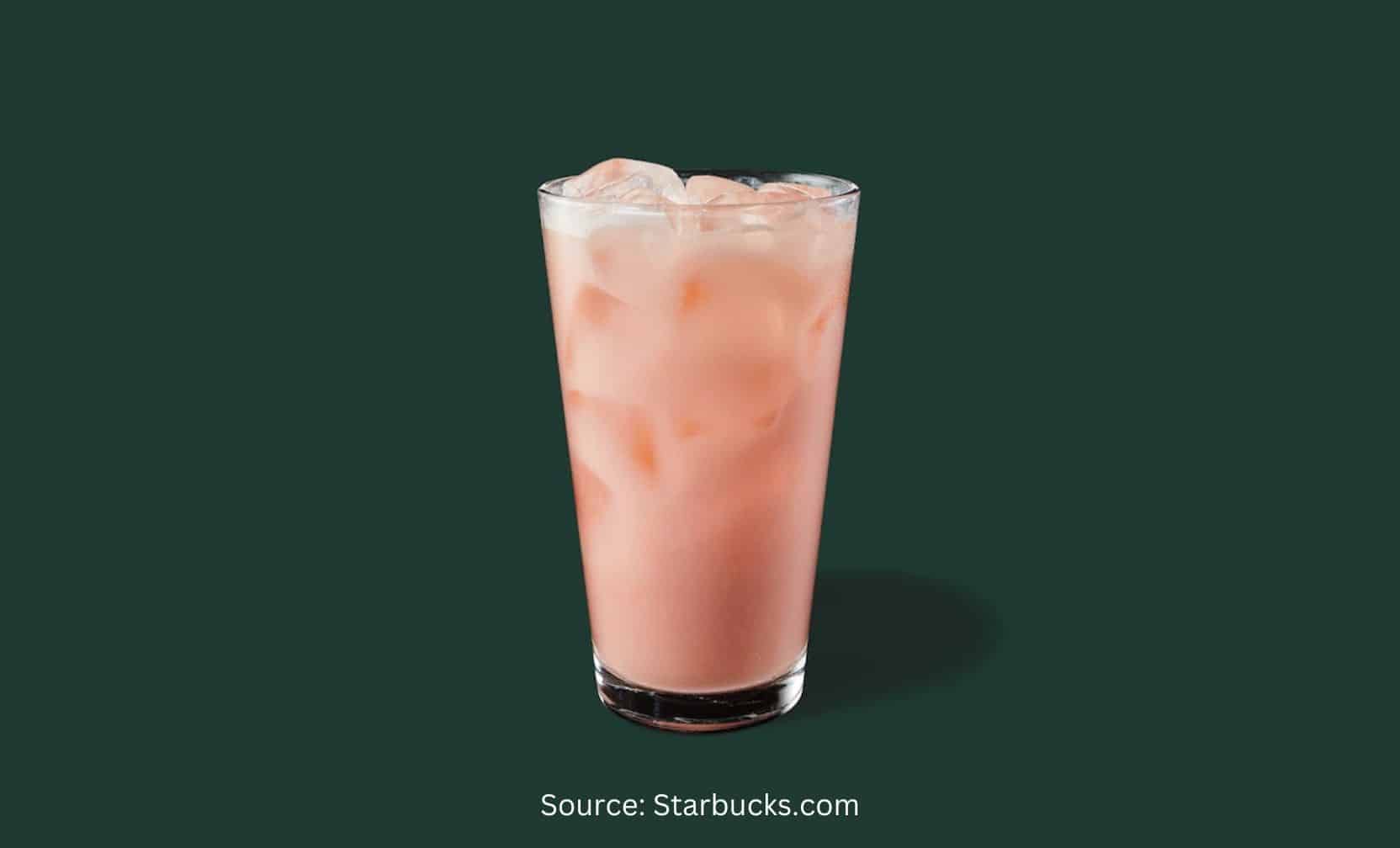 Iced Guava Passionfruit Drink with Oat Milk
