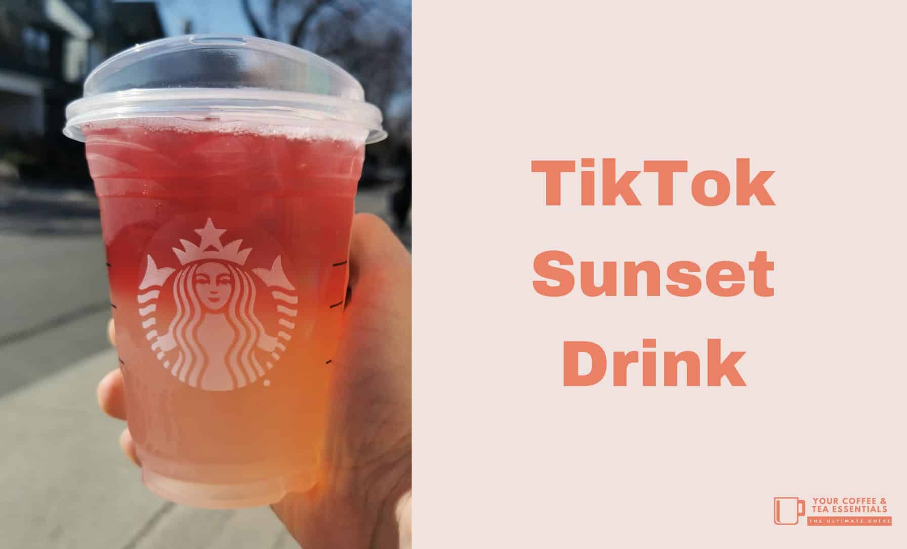 TikTok Sunset Drink