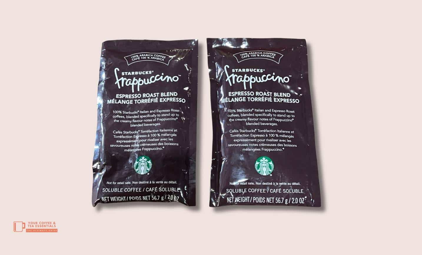 Frappuccino Roast Powder packets