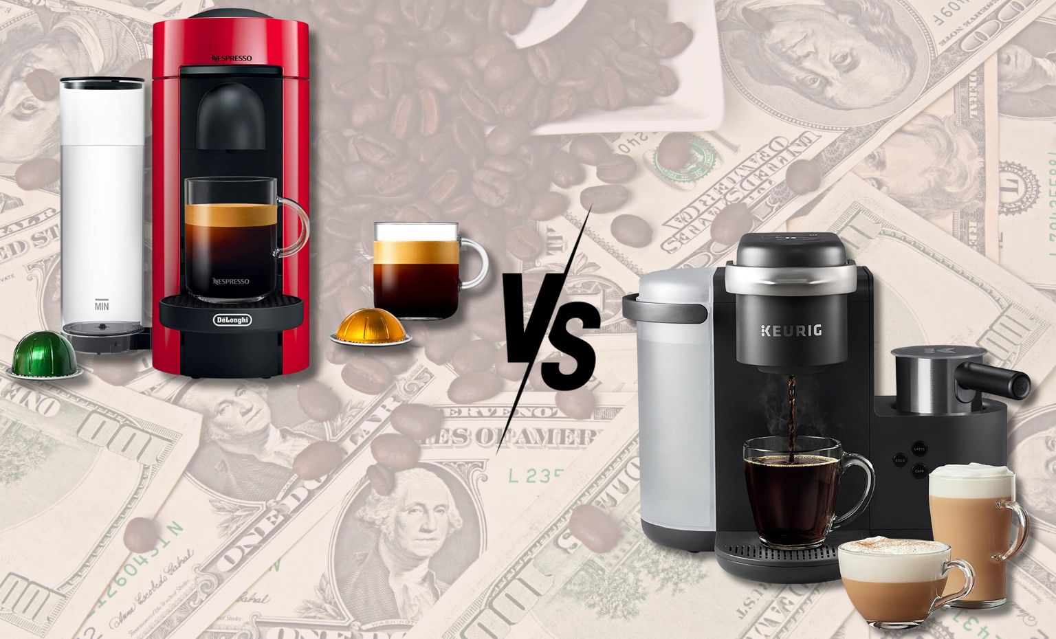 Nespresso vs Keurig cost difference